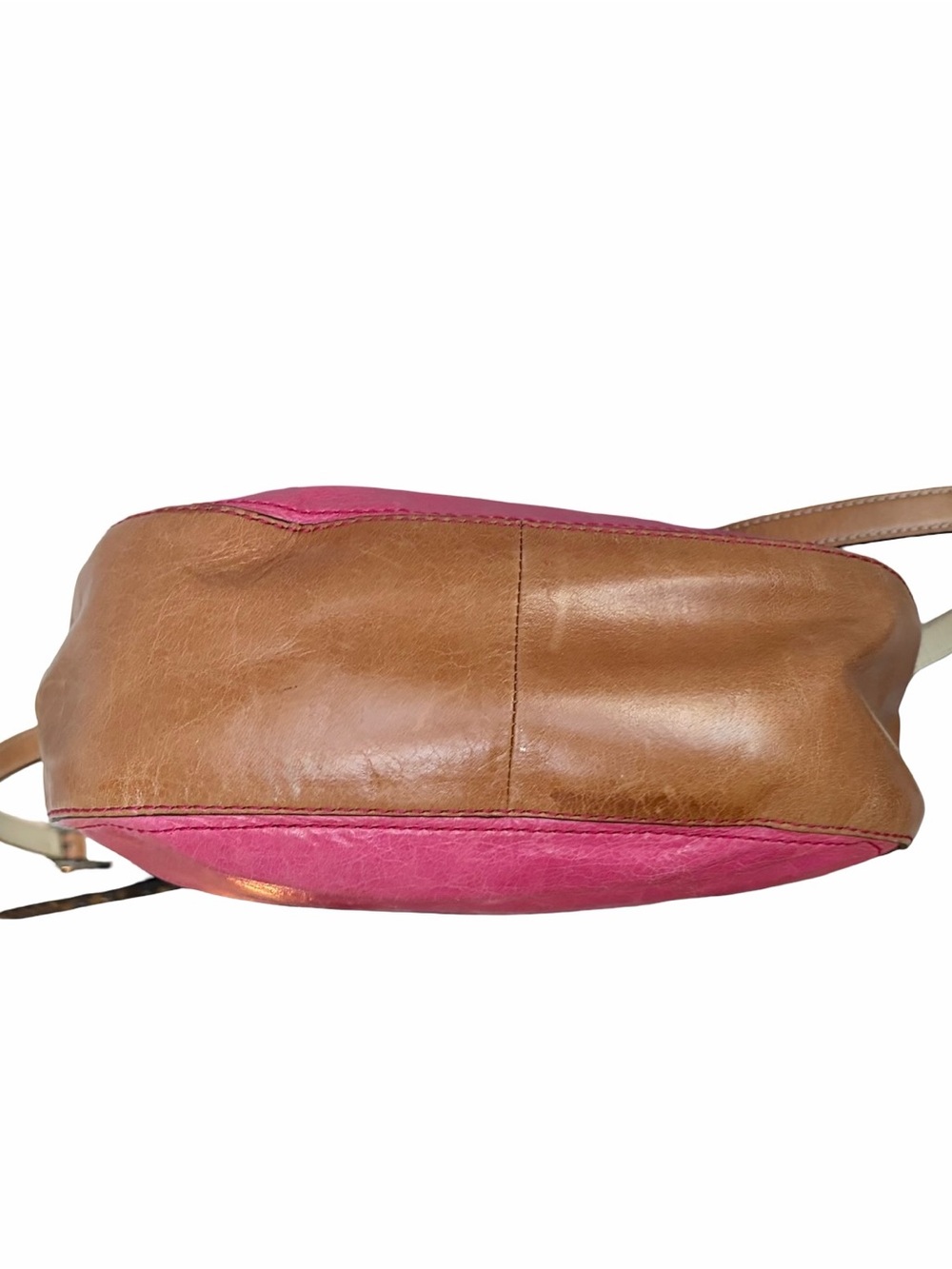 COACH Legacy Limited Edition Willis Pink Vachetta Leather Flap Bag - Picture 7 of 15